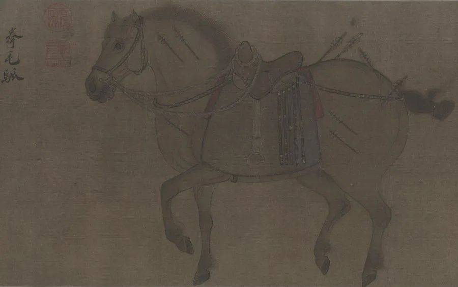 赵霖《昭陵六骏图》 历代国画 第2张