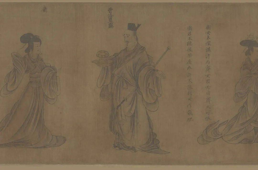 顾恺之《列女仁智图》 历代国画 第3张