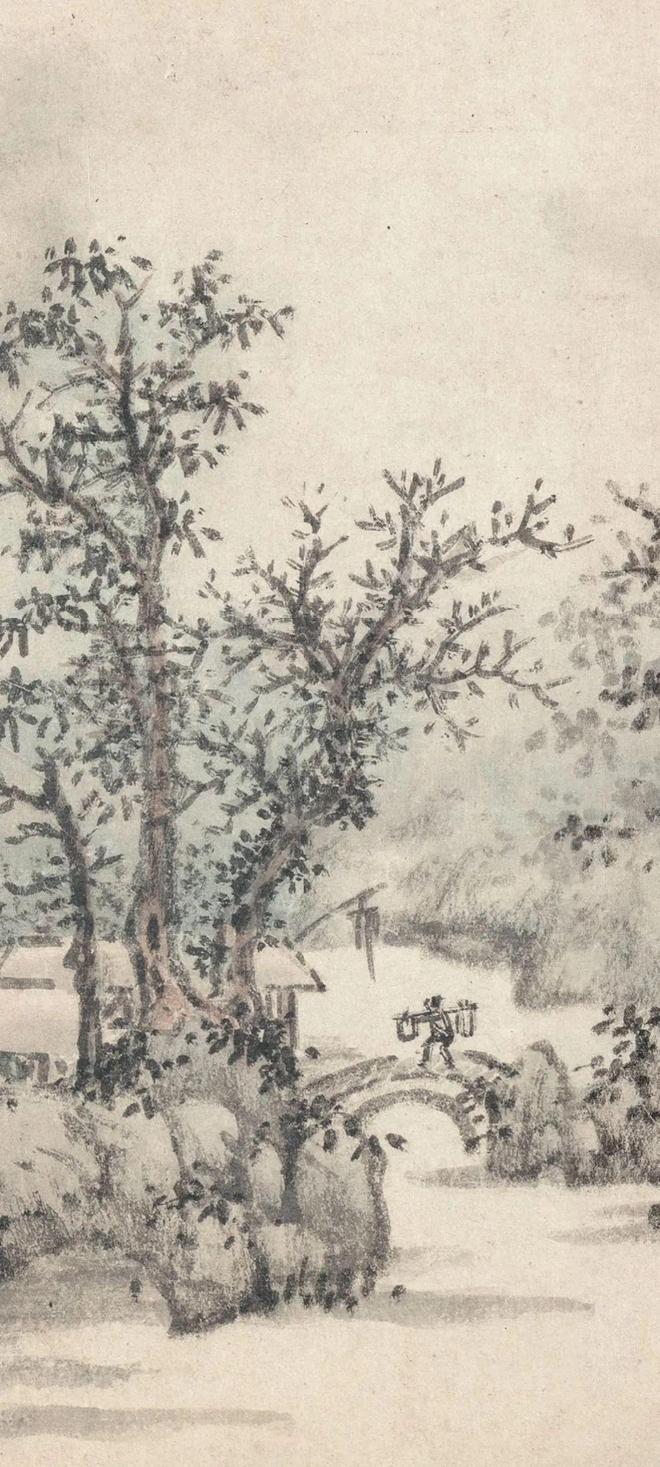 谢时臣《虎丘图》 历代国画 第14张