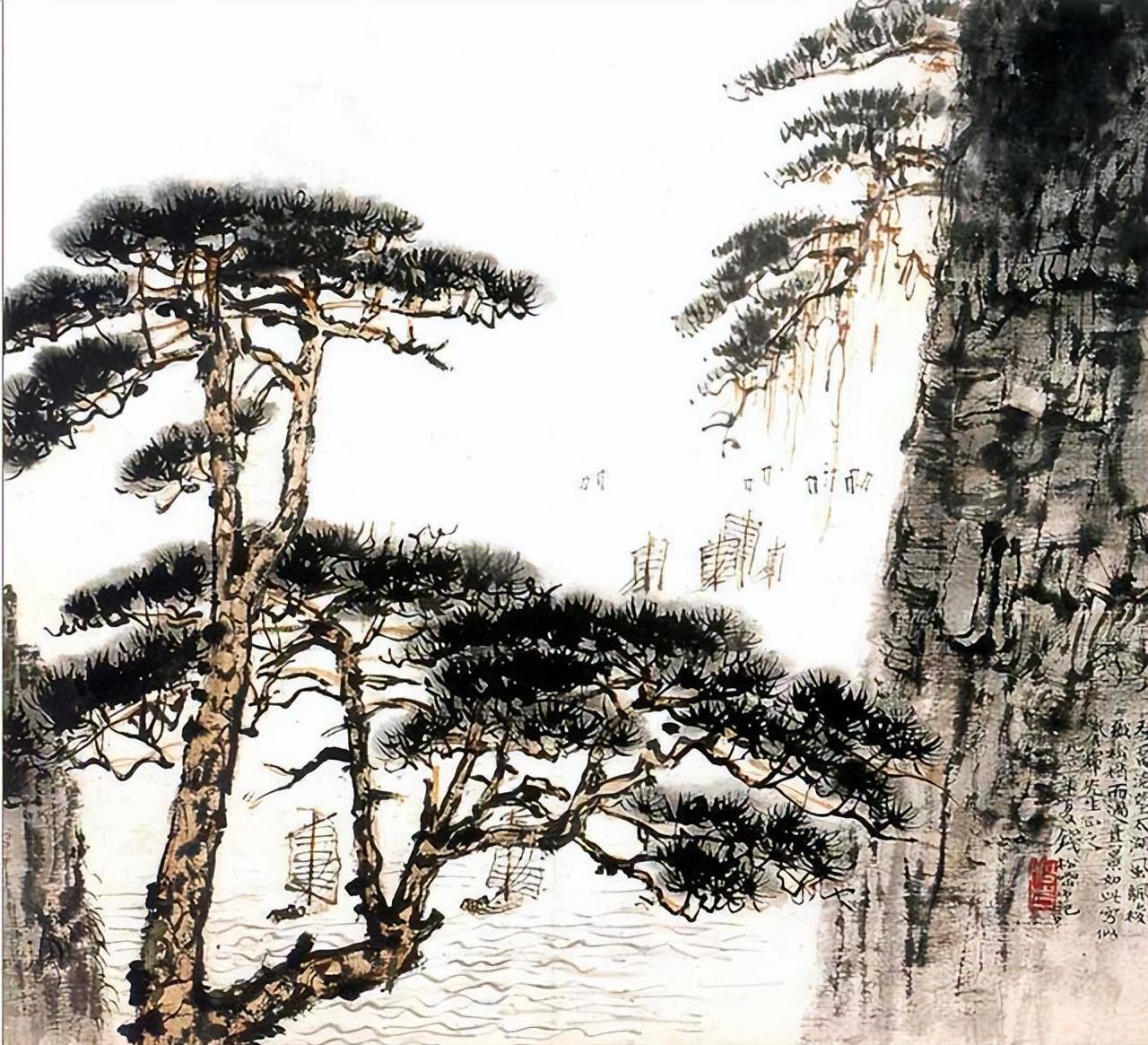 钱松喦山水画 历代国画 第33张