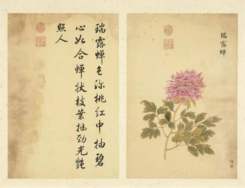 邹一桂《牡丹二十四品图》 历代国画 第25张