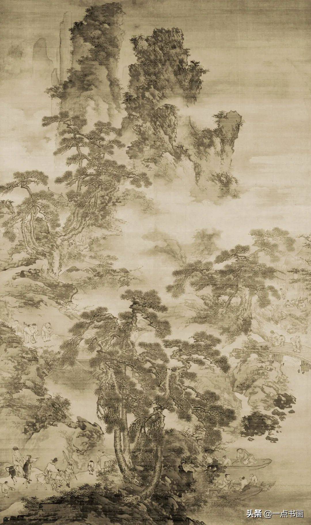 郑文林《春酣图》 历代国画 第1张