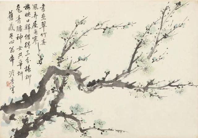 金心兰《梅花图册》 历代国画 第9张