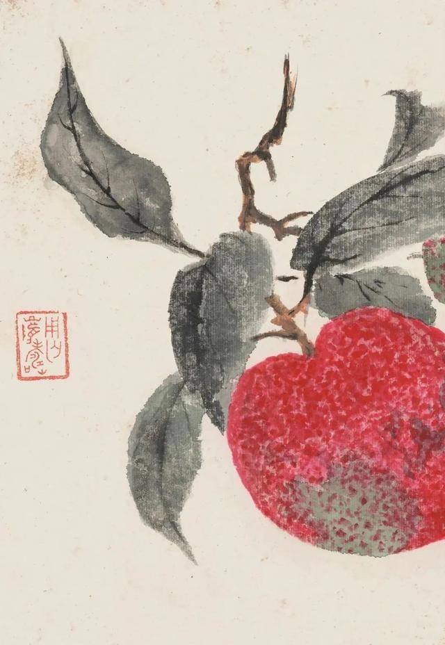 丁辅之《三寿作朋图》 历代国画 第4张
