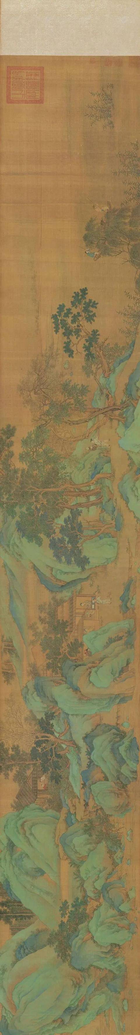 仇英《长夏江村图卷》 历代国画 第4张
