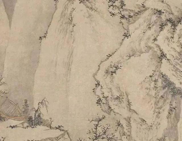 沈周《乾坤雪意图》 历代国画 第3张