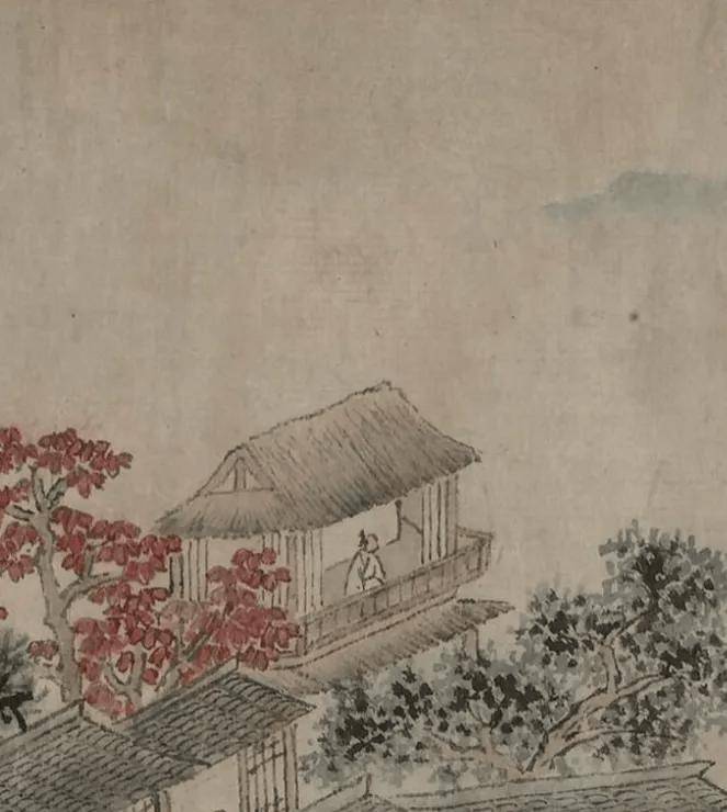 沈周《采菱图卷》 历代国画 第6张