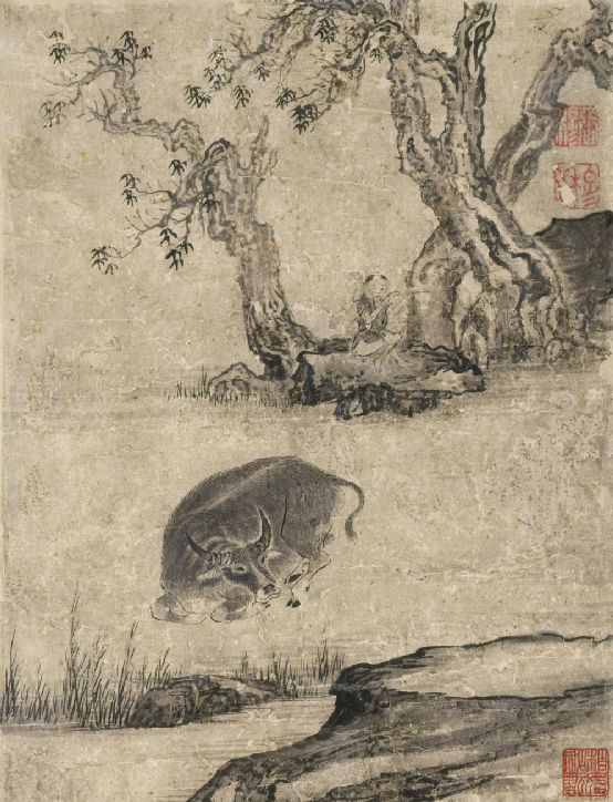 张穆《牧牛图册》 历代国画 第8张