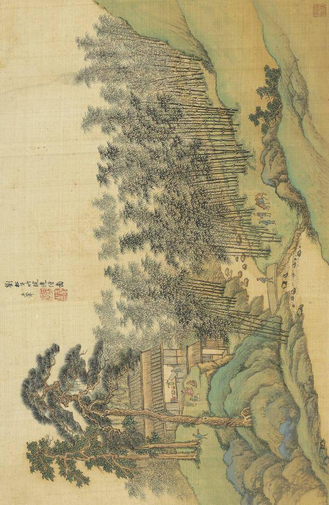 王翚《仿古山水册》 历代国画 第9张