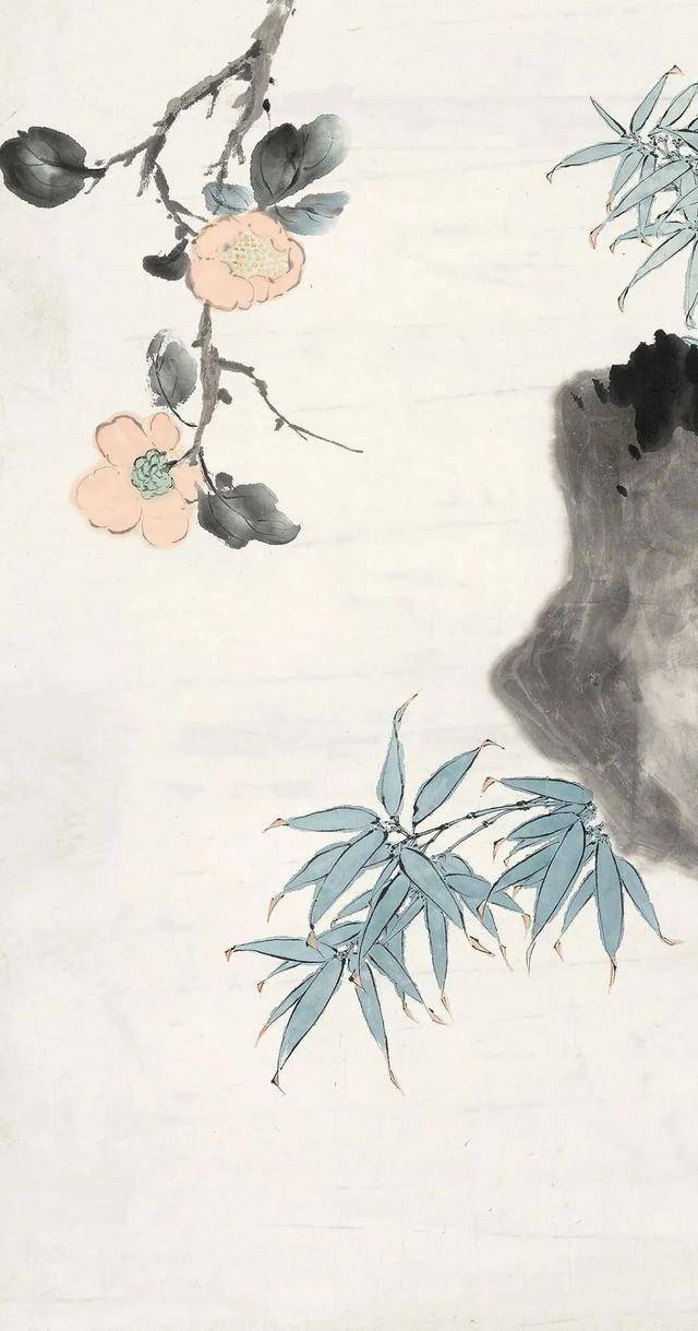 江寒汀《鸣禽图》 历代国画 第5张