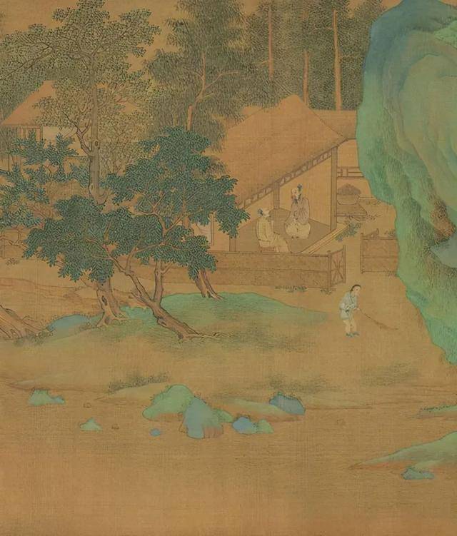 仇英《长夏江村图卷》 历代国画 第2张