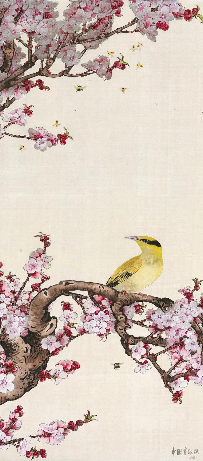 于非闇《红杏枝头春意闹》 历代国画 第3张