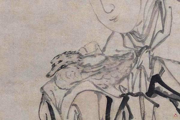 黄慎《美人图》 历代国画 第3张