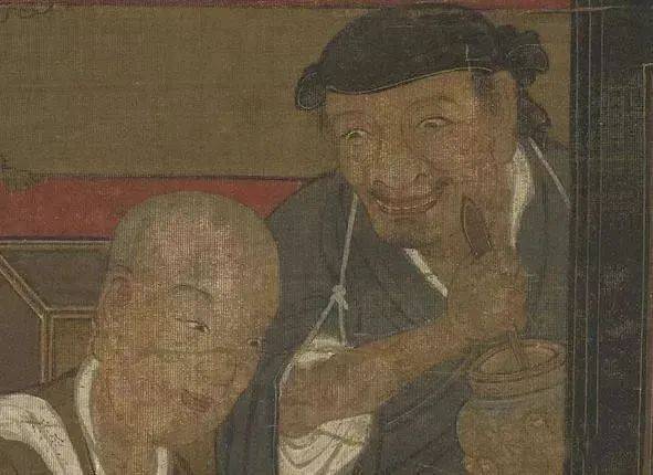 刘松年《补衲图》 历代国画 第4张