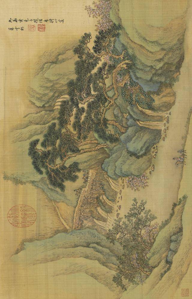 王翚《仿古山水册》 历代国画 第4张