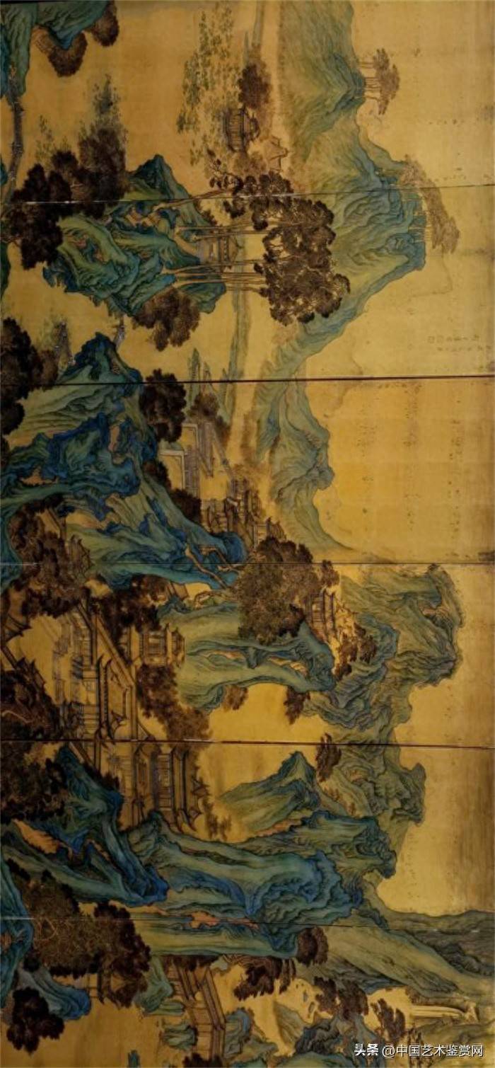 袁耀《九成宫图》 历代国画 第1张