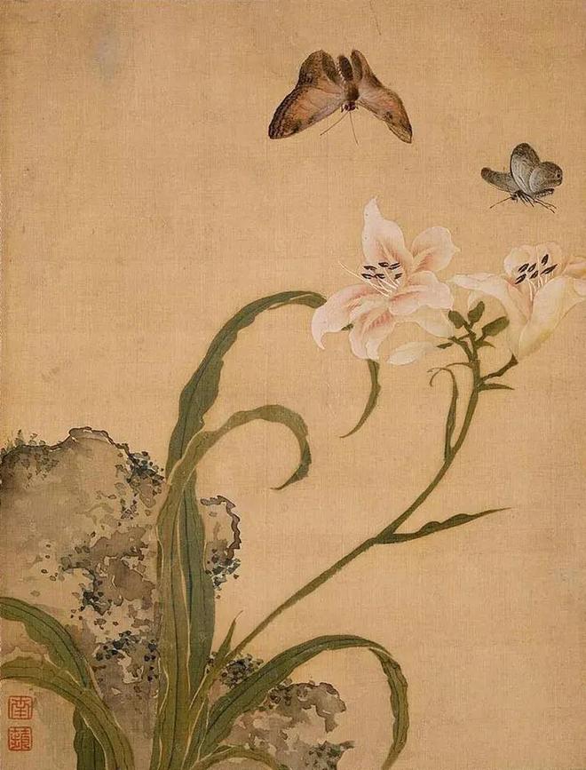 沈铨 《花鸟图册》 历代国画 第5张