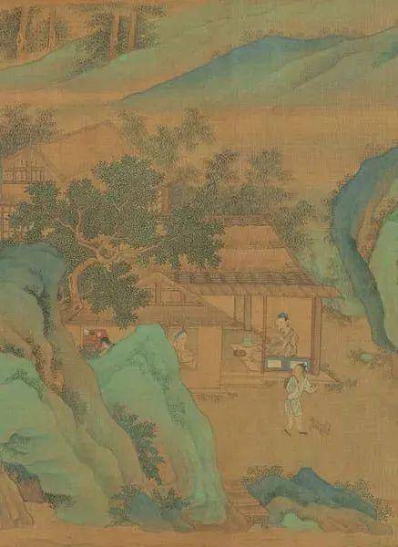 仇英《长夏江村图卷》 历代国画 第1张