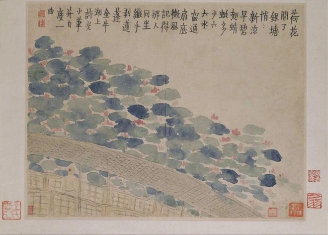 金农《人物山水图册》 历代国画 第10张
