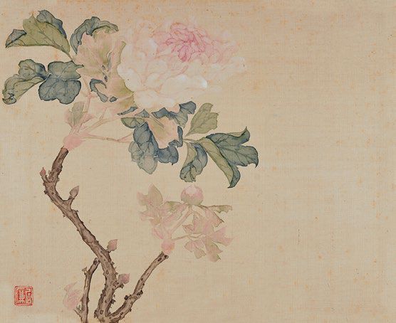 居廉《二十四番花信》 历代国画 第41张