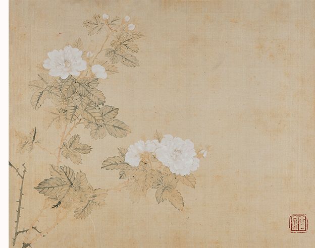 居廉《二十四番花信》 历代国画 第24张