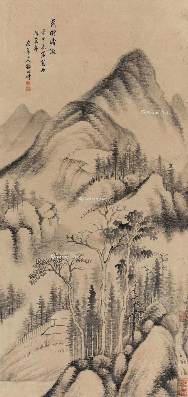 张鹏翀山水画赏析 历代国画 第14张