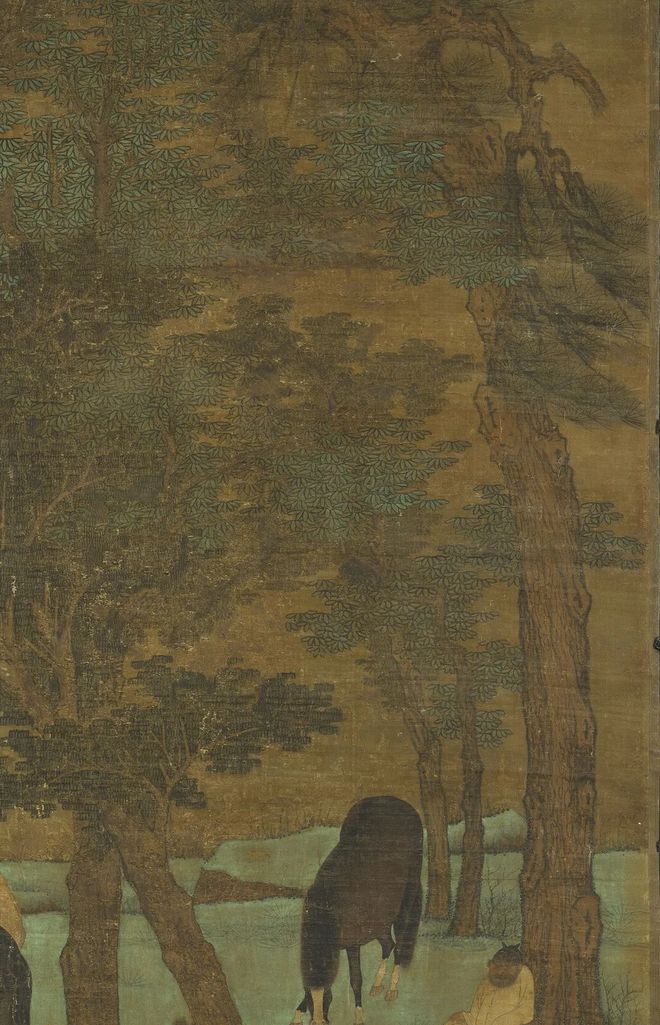 赵雍《骏马图》 历代国画 第5张