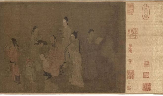 陆游行书《北齐校书图》跋 历代书法 第5张