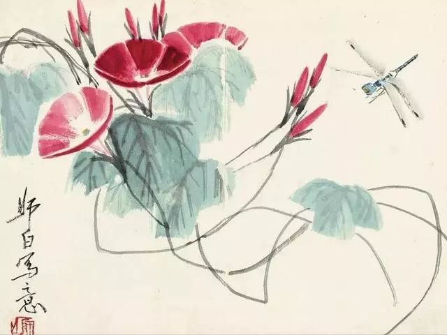 娄师白《牵牛花》 未分类 第23张-墨韵书香 娄师白《牵牛花》 未分类 第23张