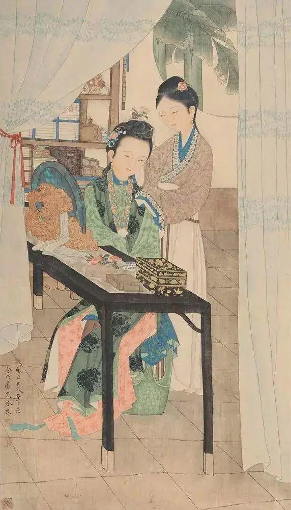冷枚 精品国画欣赏 历代国画 第11张-墨韵书香 冷枚 精品国画欣赏 历代国画 第11张