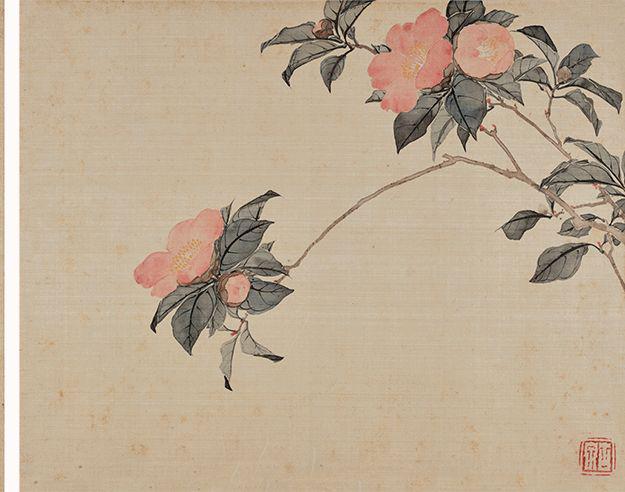 居廉《二十四番花信》 历代国画 第14张