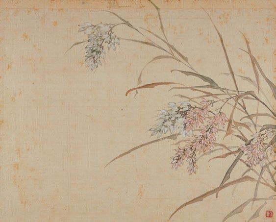 居廉《二十四番花信》 历代国画 第31张