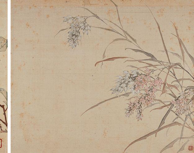 居廉《二十四番花信》 历代国画 第11张