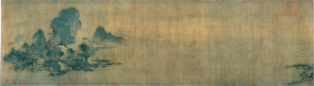 王诜《烟江叠嶂图卷》 历代国画 第1张-墨韵书香 王诜《烟江叠嶂图卷》 历代国画 第1张