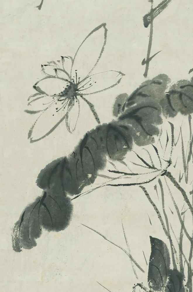 徐渭《墨荷图》 历代国画 第3张