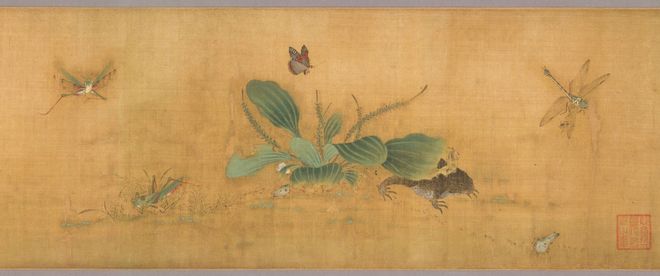 谢楚芳《乾坤生意图巻》 历代国画 第2张-墨韵书香 谢楚芳《乾坤生意图巻》 历代国画 第2张