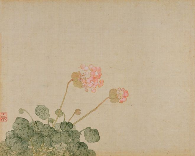 居廉《二十四番花信》 历代国画 第45张
