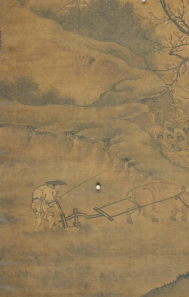戴进《春耕图》 历代国画 第2张