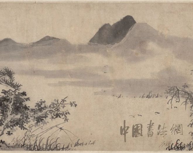 蓝瑛《秋山图》 历代国画 第3张