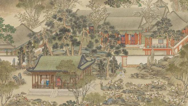余省《绘姑洗昌辰图》 历代国画 第2张