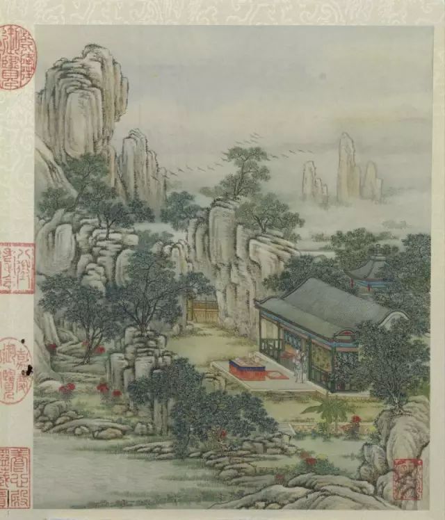 陈枚《圆明园山水楼阁图册》 历代国画 第7张