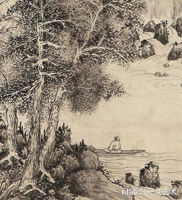 文伯仁《观瀑图 历代国画 第2张