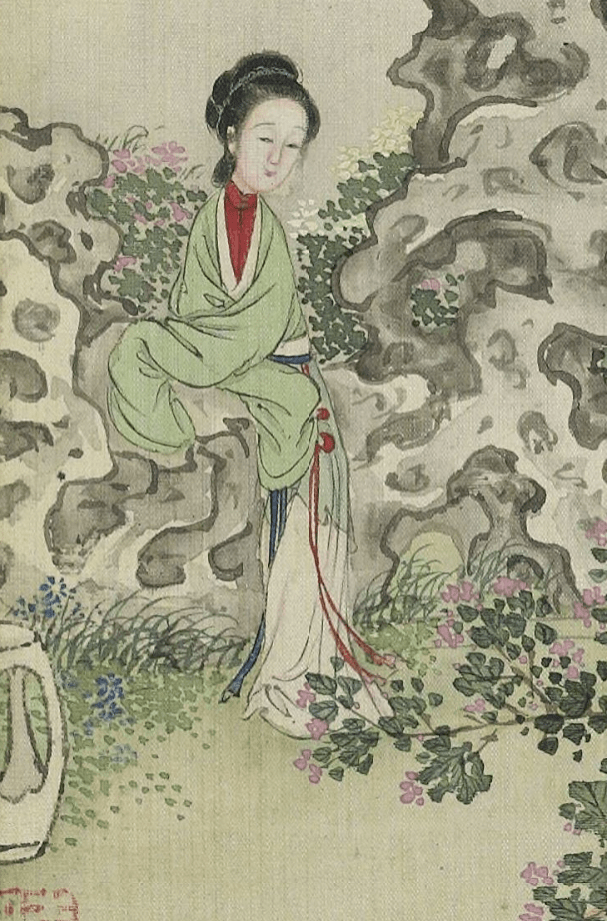 费丹旭《风月秋声》 历代国画 第4张