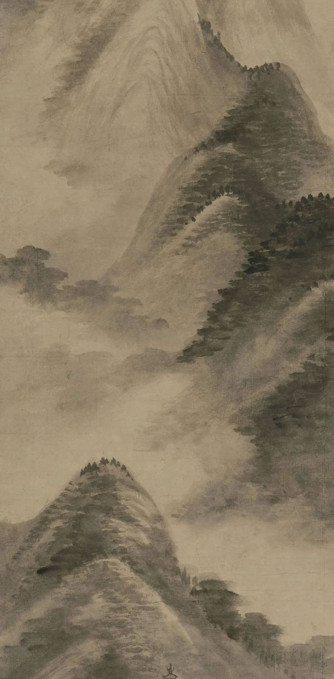 查士标《鹤林烟雨图》 历代国画 第5张-墨韵书香 查士标《鹤林烟雨图》 历代国画 第5张