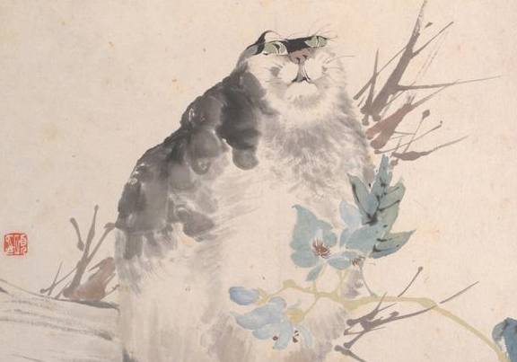 任颐《花鸟册页》 历代国画 第6张
