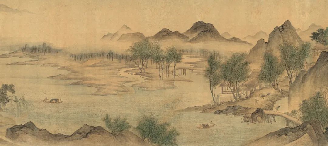 恽寿平《湖山春暖图》 历代国画 第4张