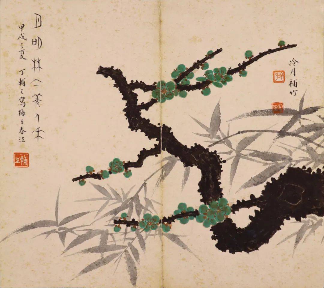 丁辅之梅花韵欣赏 历代国画 第5张