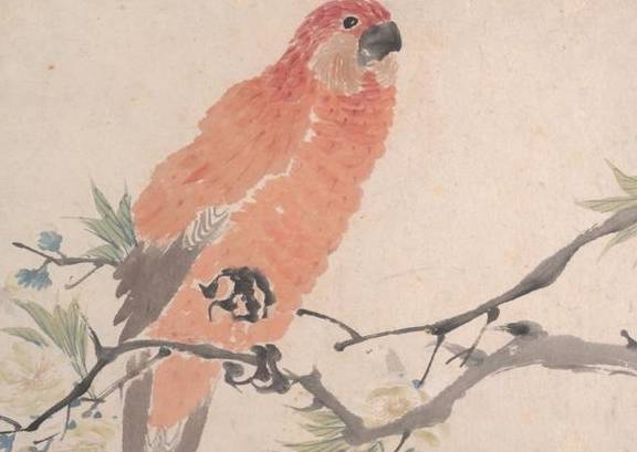 任颐《花鸟册页》 历代国画 第7张