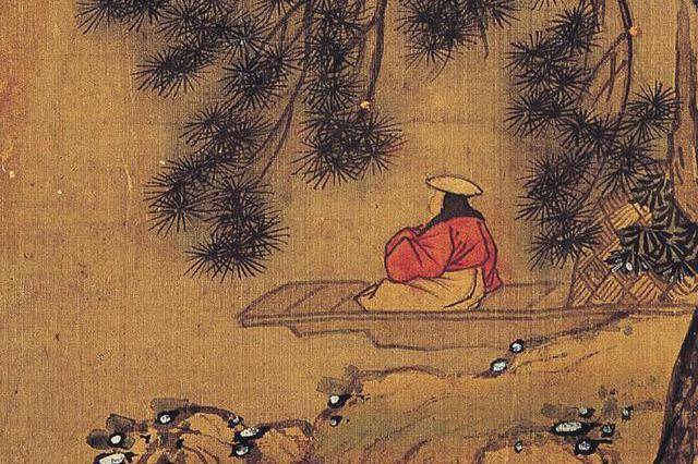 蓝瑛《溪山雪霁图》 历代国画 第3张