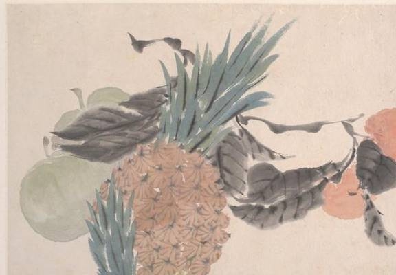 任颐《花鸟册页》 历代国画 第2张